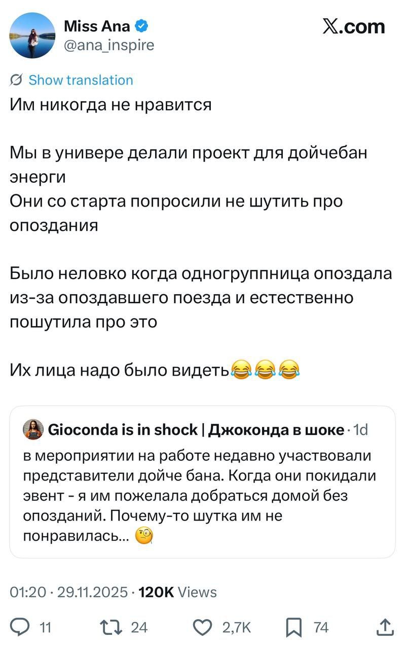 Фотография поста