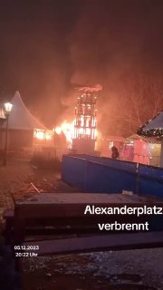 Пожар вспыхнул на рождественской ярмарке у... image preview